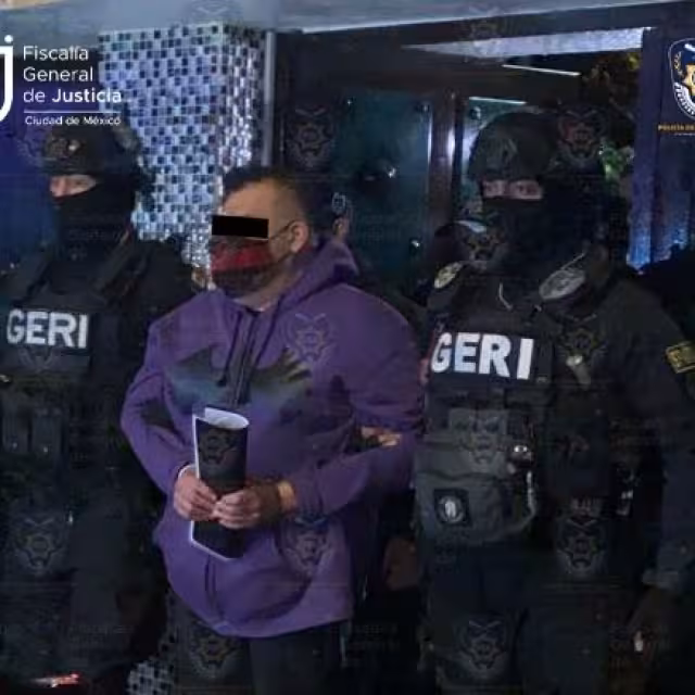 Gutiérrez de la Torre fue detenido en Tlalpan y trasladado al reclusorio Oriente; está acusado de trata de personas en su modalidad de explotación sexual