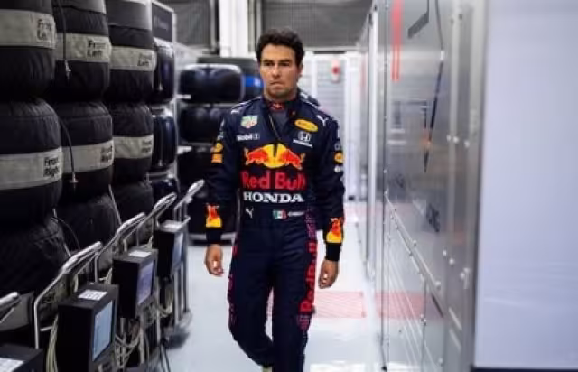 Checo Pérez terminó en tercer lugar en el clasificatorio del Gran Premio de Portugal