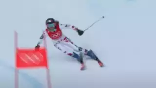 Schleper culminó su primera participación de los Olímpicos. Foto: Captura de Pantalla