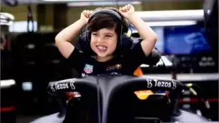 Hijo de Checo Pérez ya se siente parte de la escudería de Red Bull