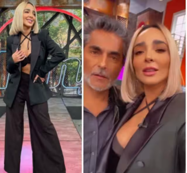 Manelyk compartió una fotografía en la que presumió su visita a los foros de Televisa