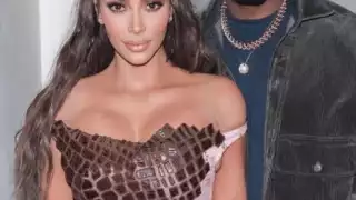 Kim Kardashian volvió locos a los fans del rapero Kanye West