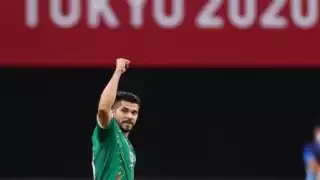 Henry Martín es titular del conjunto tricolor en los Juegos Olímpicos de Tokio 2020