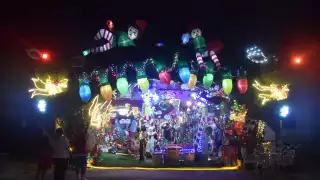 Celebra la cuadra navideña  en unión y alegría comunitaria