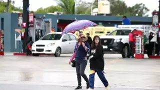 En Benito Juárez se esperan temperaturas de 25 a 35 grados, con sensación térmica cercana a los 38, así como cielo medio nublado con chubascos fuertes