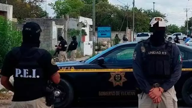 Los dos detenidos fueron puestos a disposición de la FGE Yucatán
