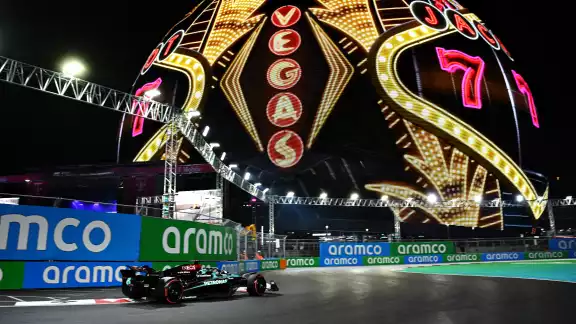George Russell en acción desde la Strip