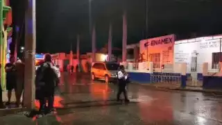 Un fuerte operativo se implementó en la zona