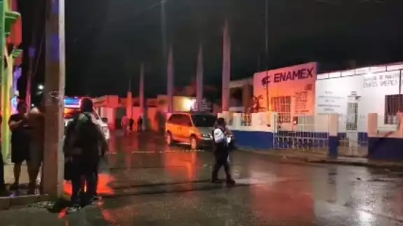 Un fuerte operativo se implementó en la zona Un fuerte operativo se implementó en la zona