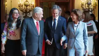 Antony Blinken y Gina Raimondo se renieron con Andrés Manuel López Obrador