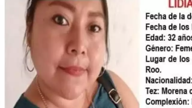 La mujer desapareció desde el martes en dicha localidad.