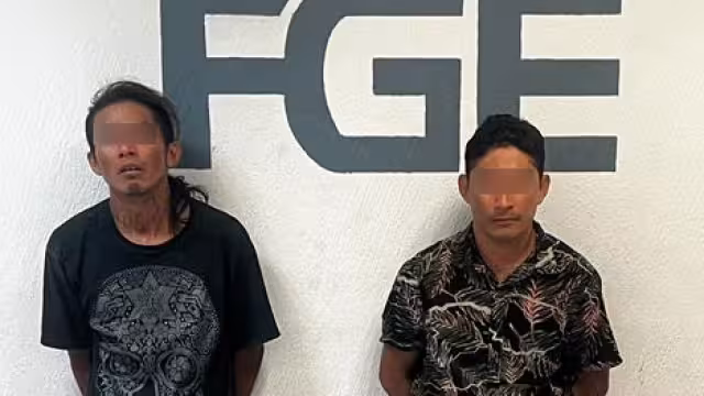 Los detenidos fueron puestos a disposición de las autoridades estatales