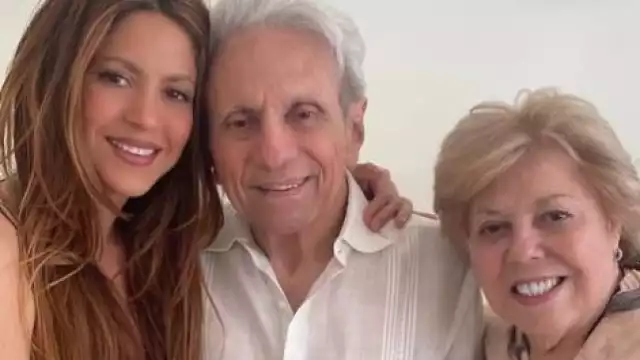 El padre de Shakira ya se encuentra bien y en compañía de su familia