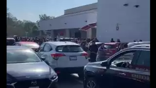 Así de lleno luce el Costco de Coapa, en la CDMX