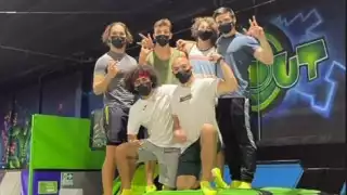 Mariano Razo demuestra sus habilidades gimnásticas en Mérida