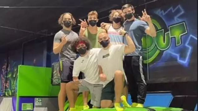 Mariano Razo demuestra sus habilidades gimnásticas en Mérida