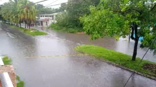 Habitantes de la Isla Cancún continúan padeciendo inundaciones