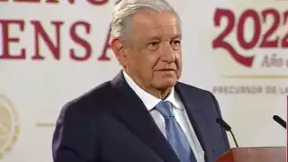 AMLO leyó la primera parte del artículo 8 del T-MEC que defiende la soberanía mexicana. Foto: Captura de pantalla