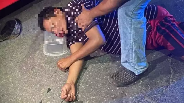 Testigos afirman que el agresor huyó tras el ataque, pero no pudieron identificarlo