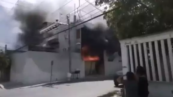 Incendio en Playa del Carmen, Quintana Roo Incendio en Playa del Carmen, Quintana Roo
