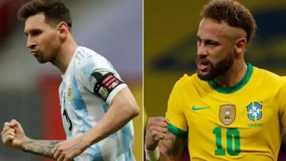 Argentina y Brasil se enfrentan esta noche por el titulo de la Copa América 2021 Argentina y Brasil se enfrentan esta noche por el titulo de la Copa América 2021