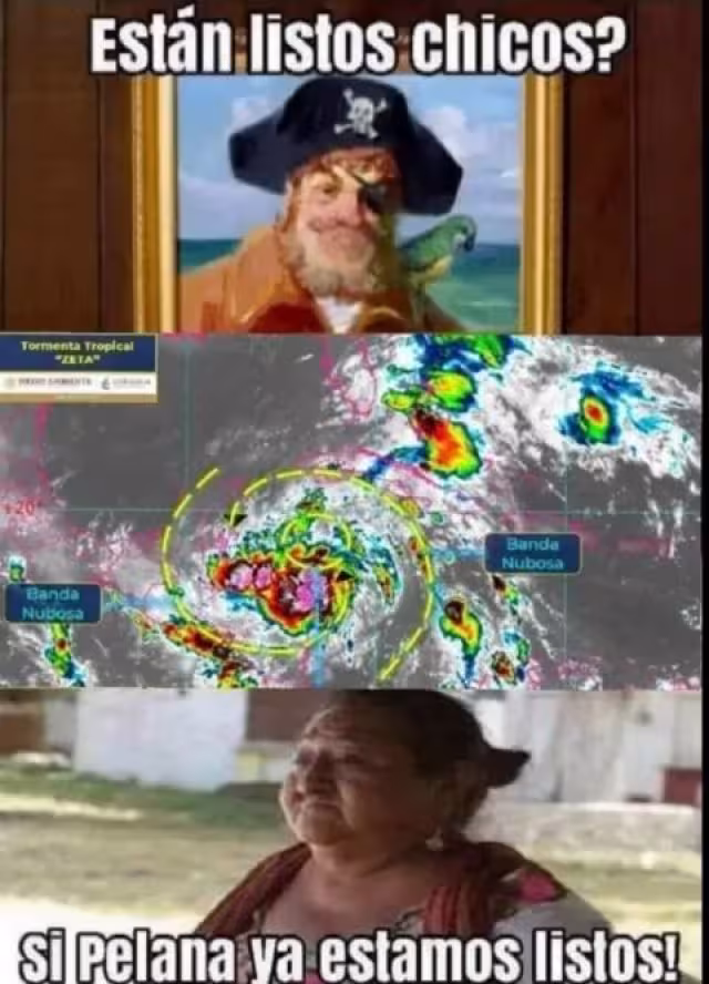 Estos son algunos de los mejores memes del Huracán Grace en redes sociales