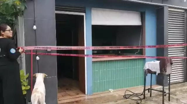 Solamente se registraron daños materiales en el incendio