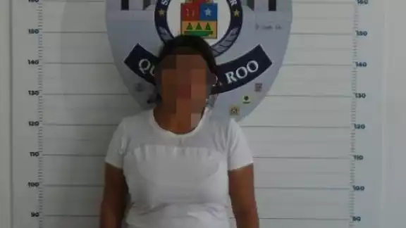 La mujer fue detenida infraganti con las prendas
