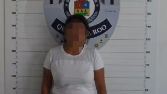 La mujer fue detenida infraganti con las prendas