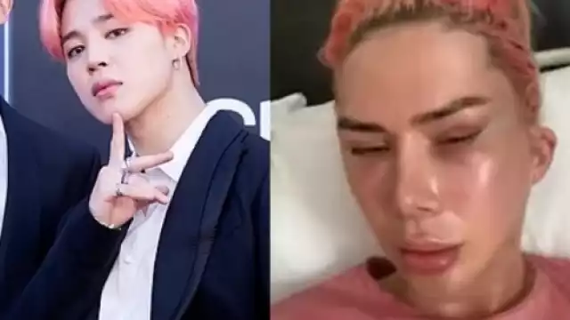Joven asume la identidad de coreano tras hacerse cirugías para parecerse a Jimin de BTS