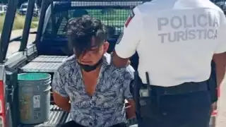 El ladrón fue ubicado en la avenida de Los Héroes, esquina con Chapultepec