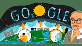 Mario Molina recibió el premio Nobel de Química en 1995