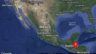 El sismo se registro entre Guatemala y Chiapas. Foto: Google