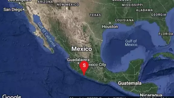 El Servicio Sismológico Nacional detalló que el sismo ocurrió a 39 kilómetros al oeste de Zihuatanejo