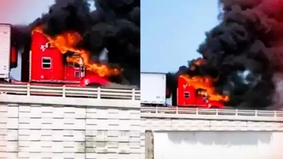 Los incendios fueron perpetrados por sujetos no identificados. Foto: Captura de pantalla