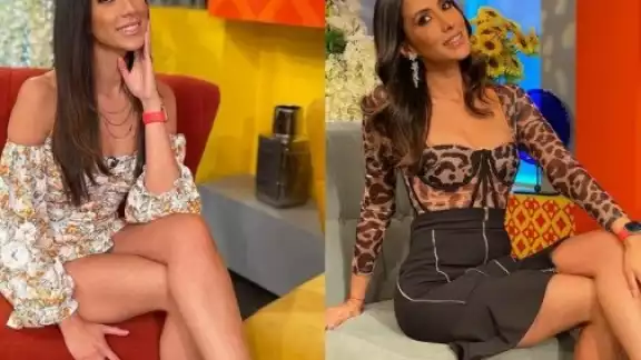 La conductora hace concursos en su Instagram para saber cuál es su mejor look. Foto: Instagram @cynthiaurias