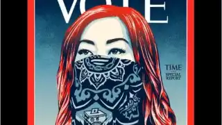 Es la primera vez que la revista cambia el logotipo. Foto: Revista Time