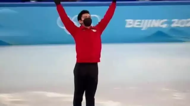 Donovan Carrillo está listo para mostrar su mejor versión en la final de patinaje artístico. Foto: Captura de pantalla