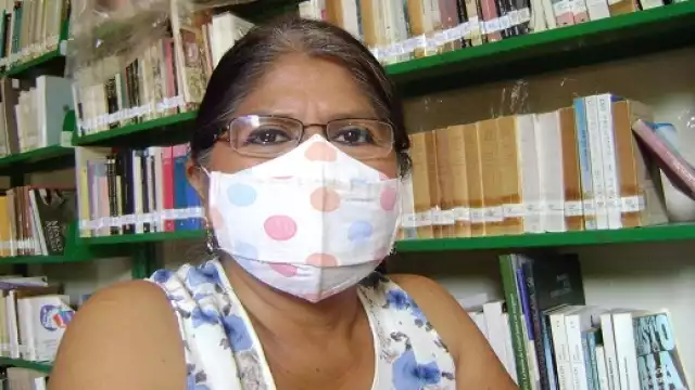 Responsable de la biblioteca. Marta Juan Sánchez