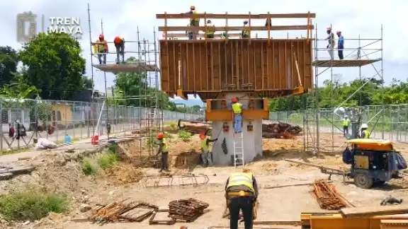Hasta el momento sólo se trabaja en cuatro tramos de los siete proyectados para el Tren Maya