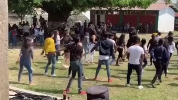 Los pasos son originarios de un videojuego