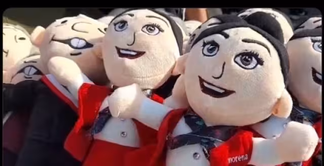 Estos son los peluches de Claudia Sheinbaum