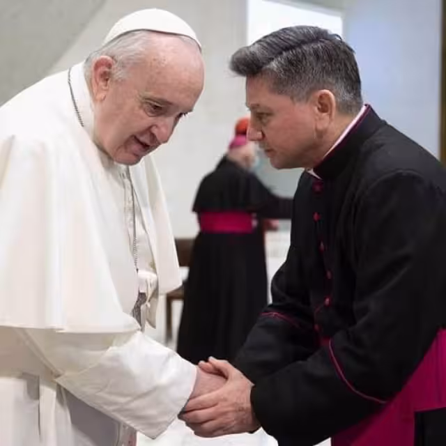 Fermín Sosa Rodríguez tiene 53 años de edad y ha trabajado muy de cerca con el papa Francisco