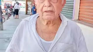 Abuelito pierde su pensión y pide apoyo
