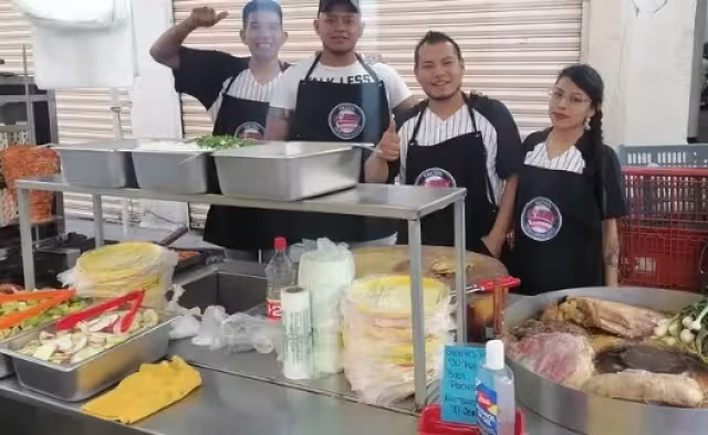 La Manopla, la torta hecha de tacos que ganó popularidad en la CDMX