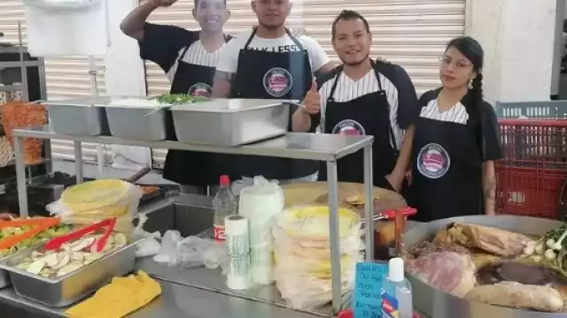 La Manopla, la torta hecha de tacos que ganó popularidad en la CDMX