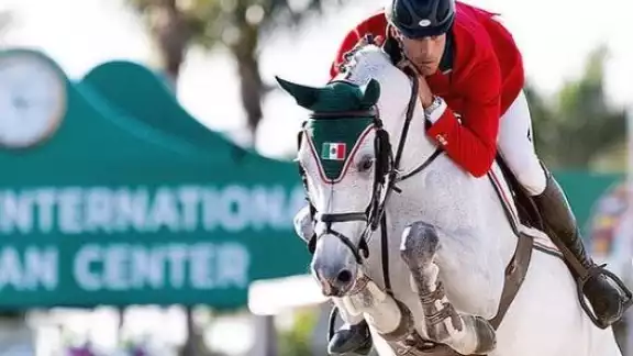 Eugenio Garza competirá con su caballo Armani Sl Z