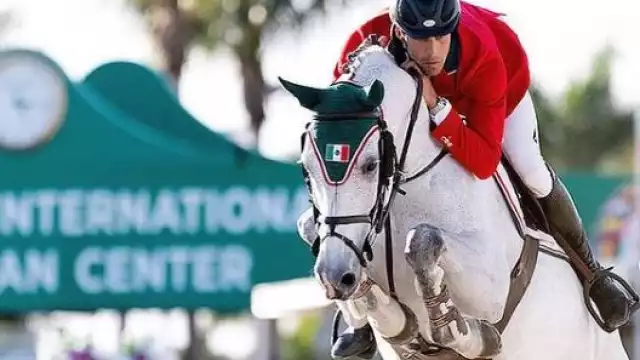 Eugenio Garza competirá con su caballo Armani Sl Z