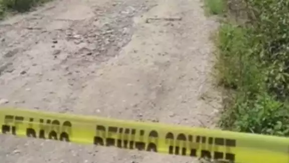 Aquí se halló al hombre fallecido