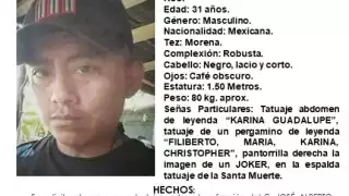 La FGE pide a la ciudadanía comunicarse al número 998 8817150 ext. 2169 en caso de contar con alguna pista de su paradero
